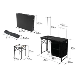 DoD Cooking King Table 11 DoD Cooking King Table -Montanic Sale Store TB5 723 BK 5