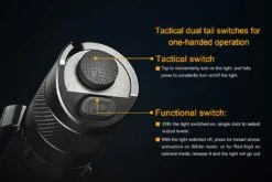 Fenix TK25 LED Flashlight RB Version Black 12 Fenix TK25 LED Flashlight RB Version Black -Montanic Sale Store TK25RB Hunting Flashlight Switches