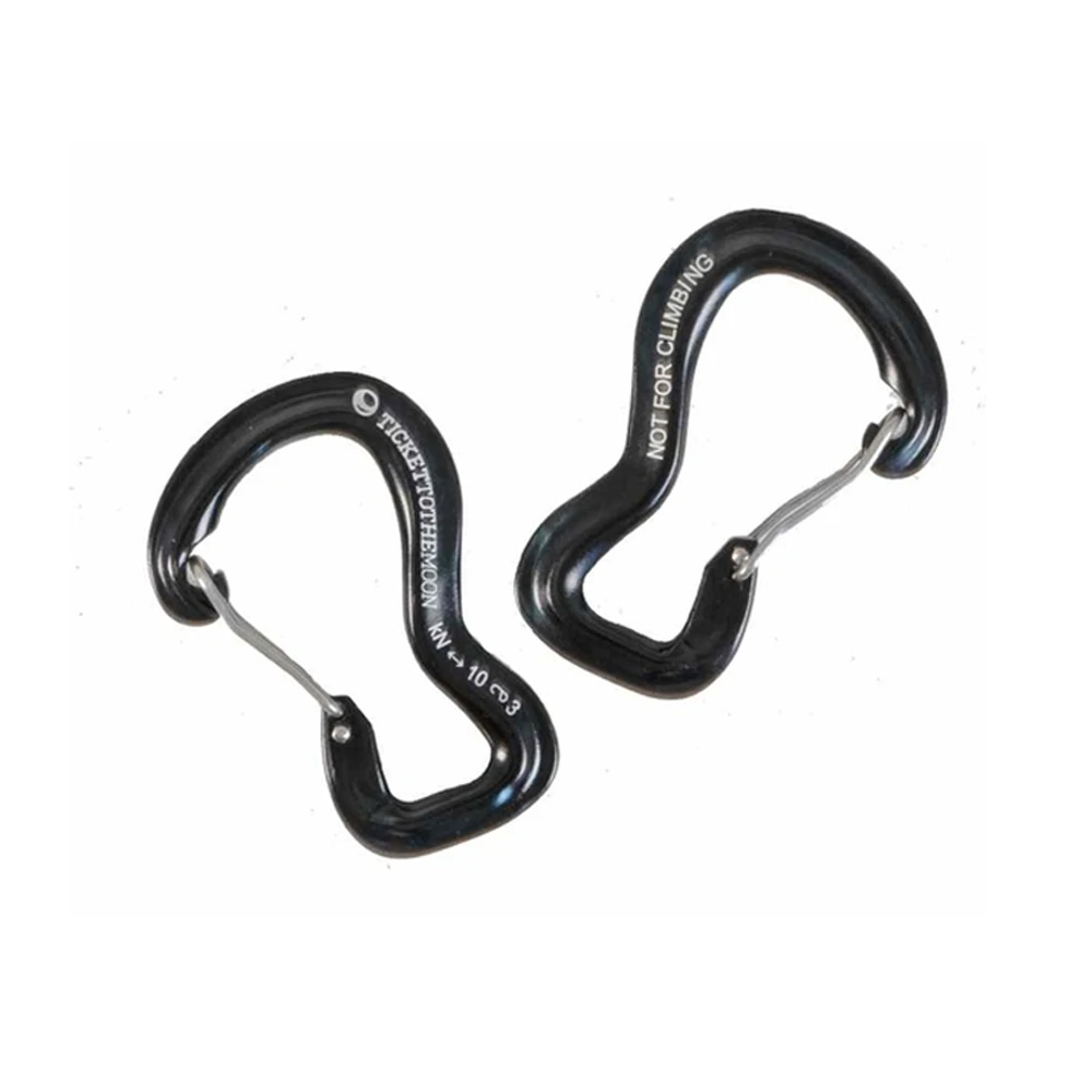 Ticket To The Moon Carabiner For Hammock (1000kg) - 2 Pcs 1 Ticket To The Moon Carabiner For Hammock (1000kg) - 2 Pcs