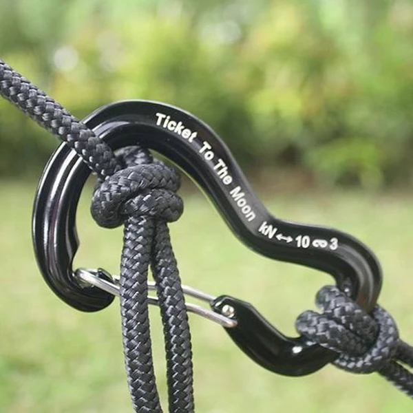 Ticket To The Moon Carabiner For Hammock (1000kg) - 2 Pcs 3 Ticket To The Moon Carabiner For Hammock (1000kg) - 2 Pcs - Image 3