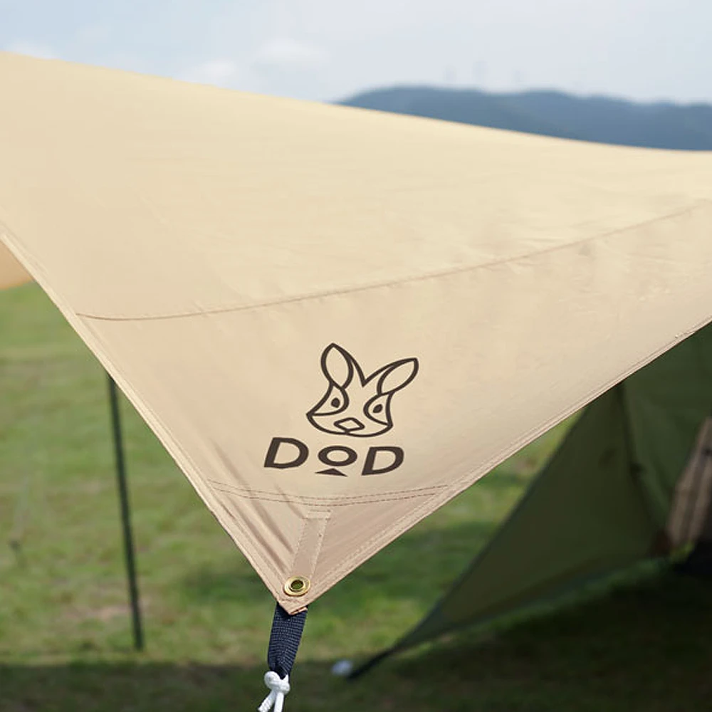 DoD Beetle Tarp - Tan 5 DoD Beetle Tarp - Tan - Image 5