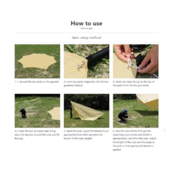 DoD Okura Tarp - Black -Montanic Sale Store TT8 583 BK 23