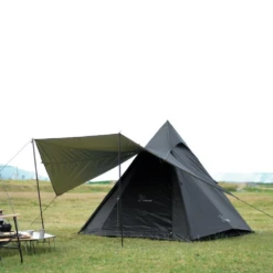 Vidalido 3 - 4 Person Automatic Teepee Tent -Montanic Sale Store TV 063 BLK 3