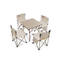 Adventurer Tanxianzhe Camping Table And Chairs Set - Khaki