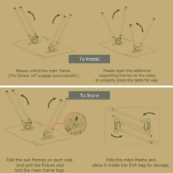 Cargo Container Small Camping Table End Table -Montanic Sale Store Touse 4283fa34 b0bc 41ac bcf5 080b1ca730d7