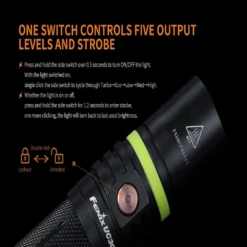 Fenix UC30 Flashlight - 1000 Lumens -Montanic Sale Store UC30 6