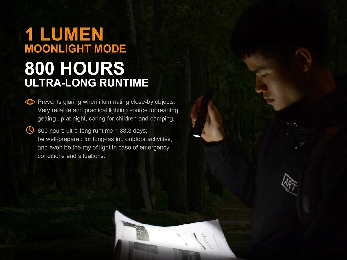 Fenix UC35 V2.0 XP-L HI V3 USB Rechargeable LED Flashlight 8 Fenix UC35 V2.0 XP-L HI V3 USB Rechargeable LED Flashlight - Image 8