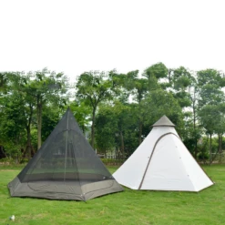 Vidalido Cone Teepee Tent - Black -Montanic Sale Store VIDALIDOCONETEEPEETENTBLACK 06