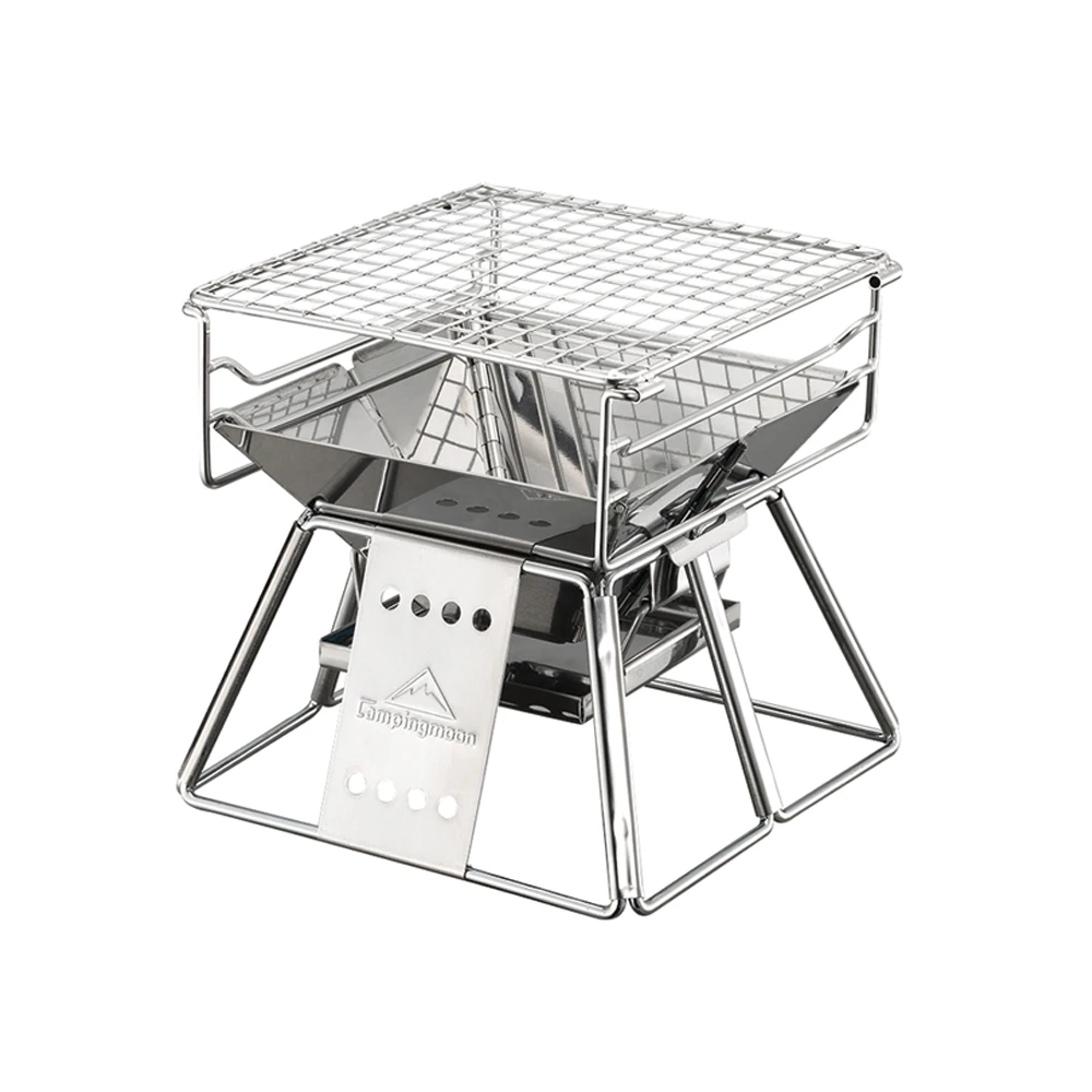Campingmoon Foldable Barbecue Grill 3 Campingmoon Foldable Barbecue Grill - Image 3