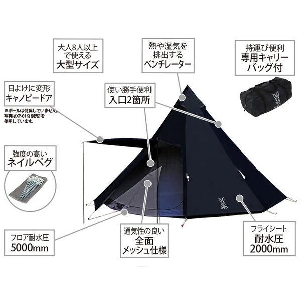 DoD Big One Pole Tent 13 DoD Big One Pole Tent - Image 13