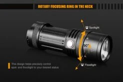 Fenix FD45 Ledflashlight 900 Lumen Black -Montanic Sale Store fenix fd45 focus flashlight focus ring