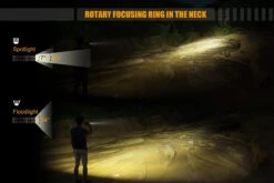 Fenix FD45 Ledflashlight 900 Lumen Black -Montanic Sale Store fenix fd45 focus flashlight spot flood