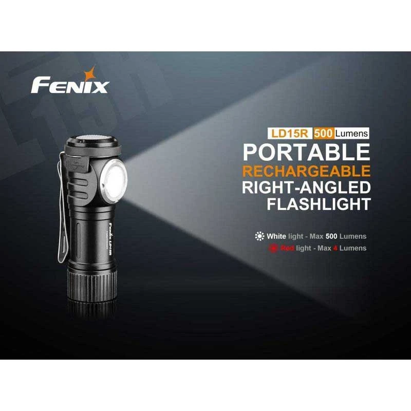 Fenix LD15R XP-G3 USB Rechargeable LED Flashlight Black 10 Fenix LD15R XP-G3 USB Rechargeable LED Flashlight Black - Image 10