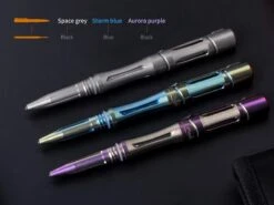 Fenix T5TI Titanium Tactical Pen (Grey) -Montanic Sale Store fenix t5ti titanium tactical pen colors