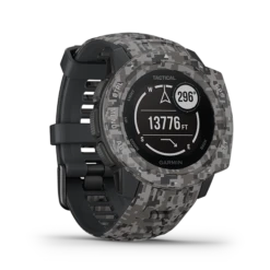 Garmin Instinct Tactical Camo GPS Smartwatch -Montanic Sale Store instinct tractical camo graphite image 03