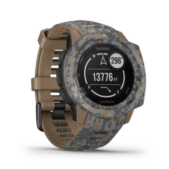 Garmin Instinct Tactical Camo GPS Smartwatch -Montanic Sale Store instinct tractical camo tan image 03