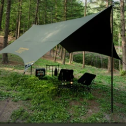 KZM Wild Field Hexa Tarp -Montanic Sale Store lifestyle 1