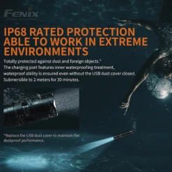 [Special Bundle 2 For 1] Fenix PD36R Rechargeable Flashlight + (Free) E01 V2.0 -Montanic Sale Store pd36r e01 v2.0 06 1