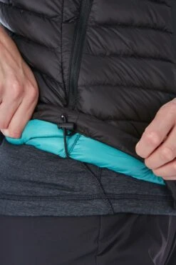 Rab Microlight Vest Women's Black/Seaglass -Montanic Sale Store qda 97 pic05