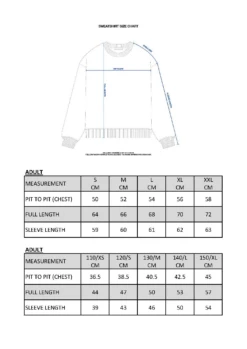 KZM Proud Owner Sweater-ADULTS 21 KZM Proud Owner Sweater-ADULTS -Montanic Sale Store sizechart