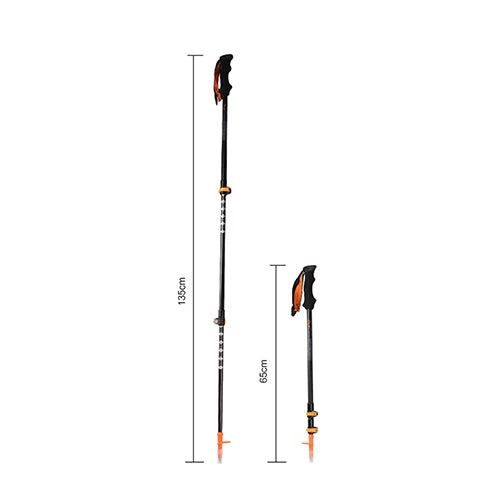 Ace Camp External Lock 3-Section Trekking Pole Carbon 3 Ace Camp External Lock 3-Section Trekking Pole Carbon - Image 3