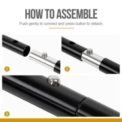 OneTigris Outdoor Tarp Pole -Montanic Sale Store toassemble