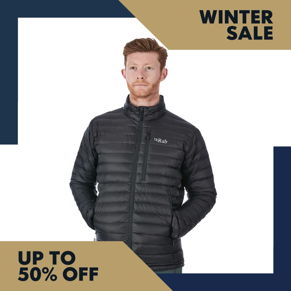 Rab Microlight Jacket - Black/Shark 1 Rab Microlight Jacket - Black/Shark