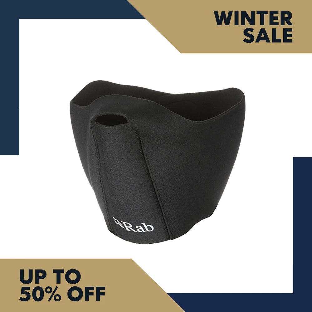 Rab Face Shield - Black 1 Rab Face Shield - Black