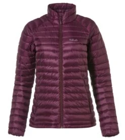 Rab Microlight Jacket Women's - Eggplant -Montanic Sale Store womens microlight jacket eggplant QDA 95 EG