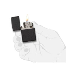 Zippo 236 Classic Black Crackle™ - Refillable Windproof Lighter -Montanic Sale Store zippo 236 5
