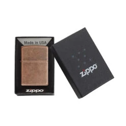 Zippo 301FB Antique Copper - Refillable Windproof Lighter -Montanic Sale Store zippo 301 4