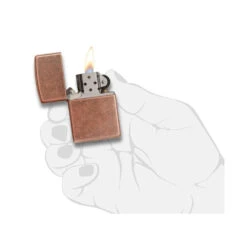 Zippo 301FB Antique Copper - Refillable Windproof Lighter -Montanic Sale Store zippo 301 6