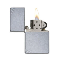 Zippo 267 Street Chrome™ Vintage With Slashes - Refillable Windproof Lighter -Montanic Sale Store zippo eric 4